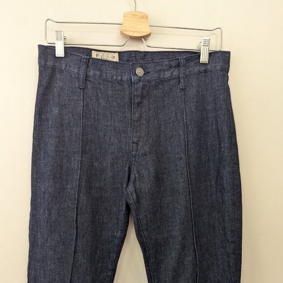 Polo Ralph Lauren Seamed Flare Trouser‎ Jeans High Rise Seafarer - Picture 4 of 16